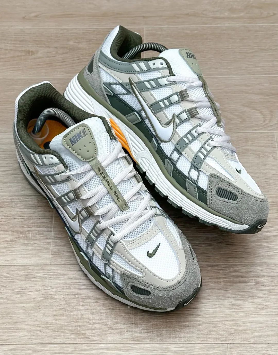Nike P-6000 "Olive & Grey" — Y2K Retro Runner image
