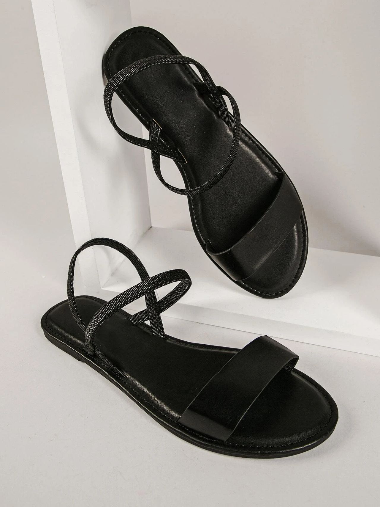 SHUZIA FAUX LEATHER SLINGBACK SANDAL'S image