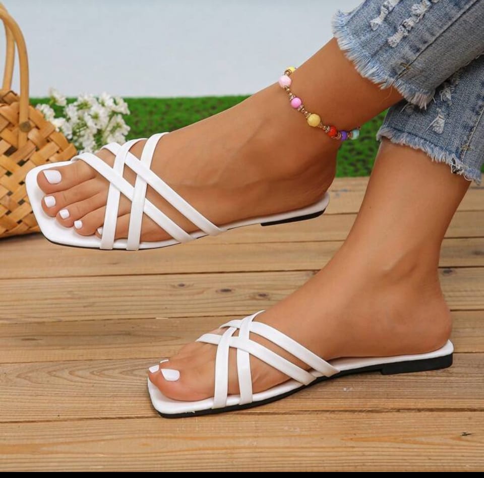 SIMI MULTIPLE STRAP SLIPPERS second image