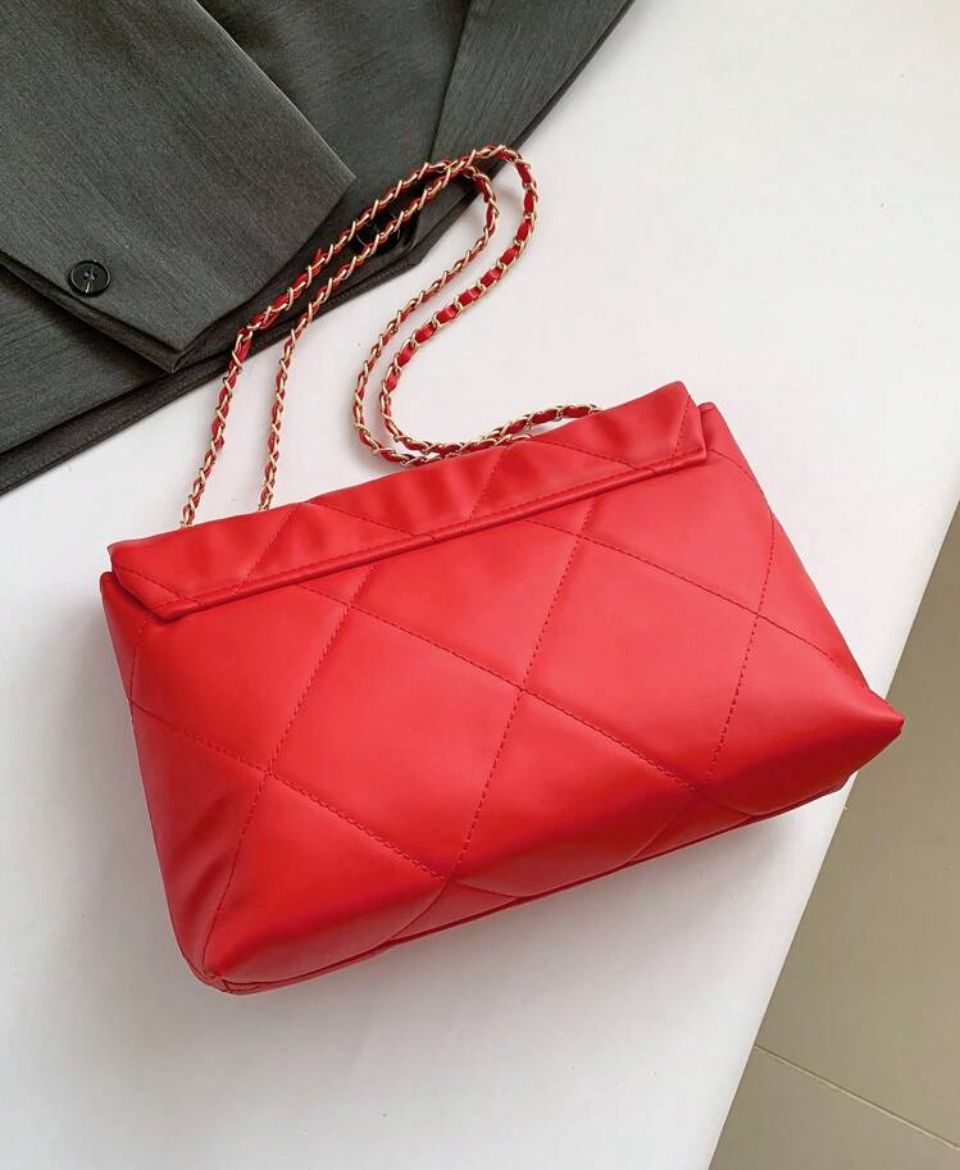 Fashionable red cherry bag second image