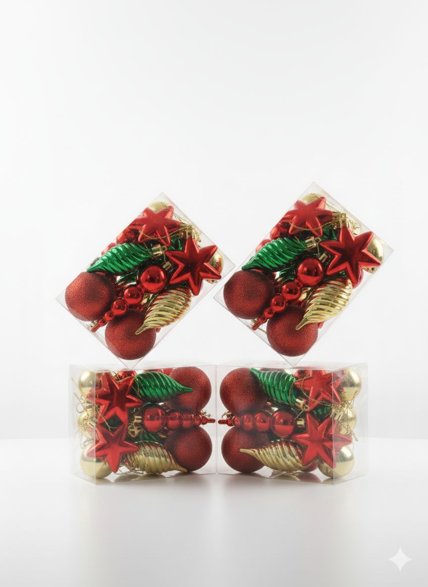 Mixed Shape Baubles/Ornaments Image