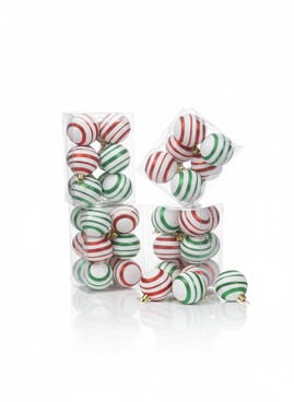 6 PCS BAUBLES/ORNAMENTS image