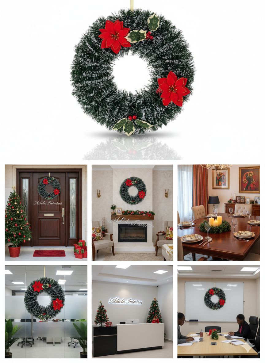 MEDIUM SIZED DOOR WREATH image