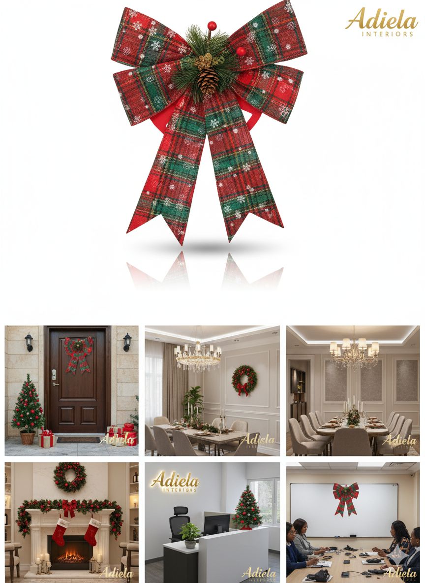 Plaid Decorative Bow image