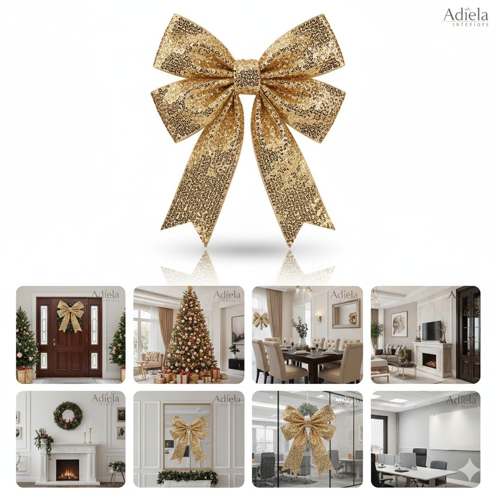 Sequined Decorative Bow image