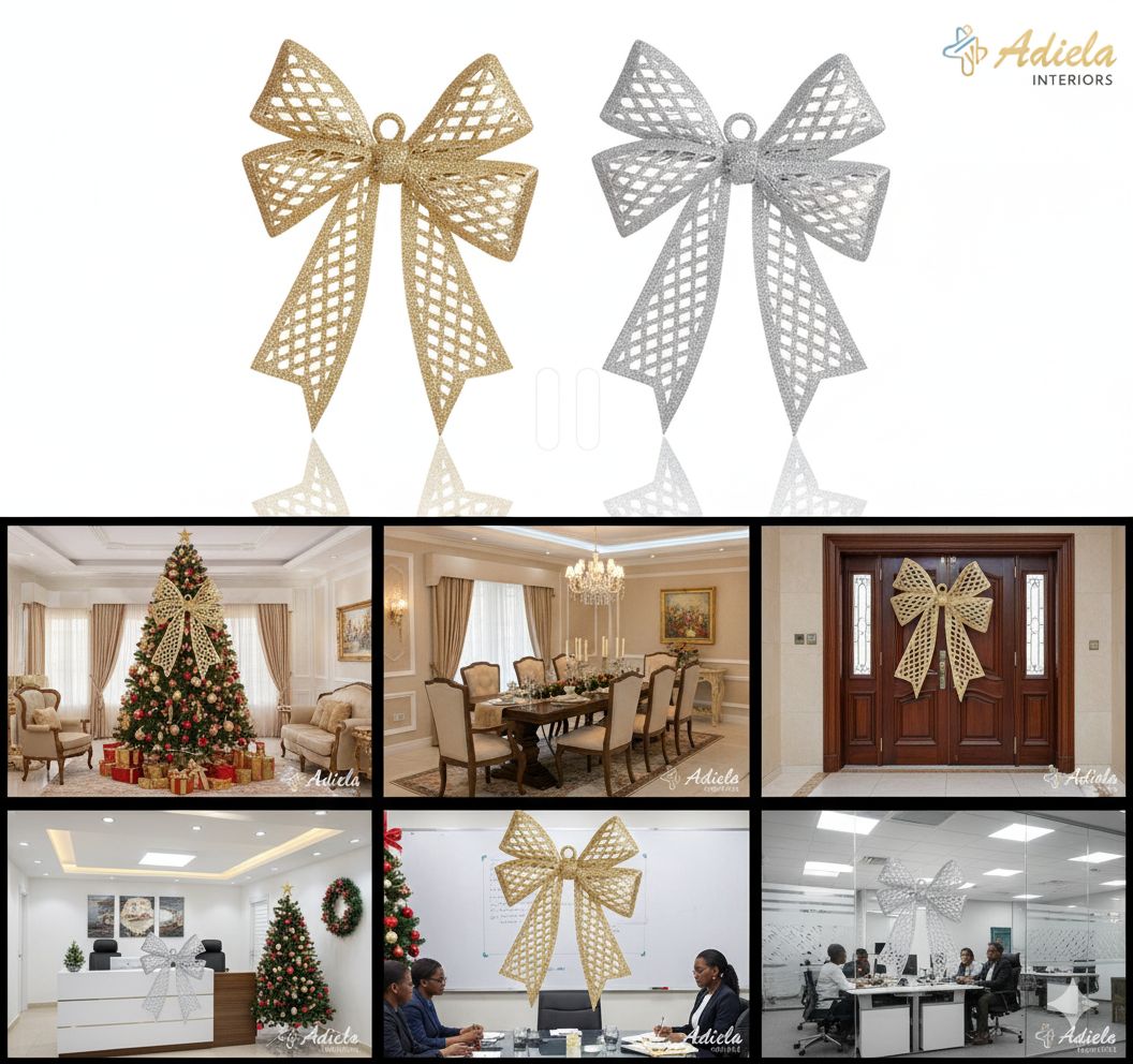 Large Plastic Decorative Bows image