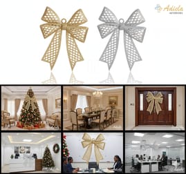Large Plastic Decorative Bows image