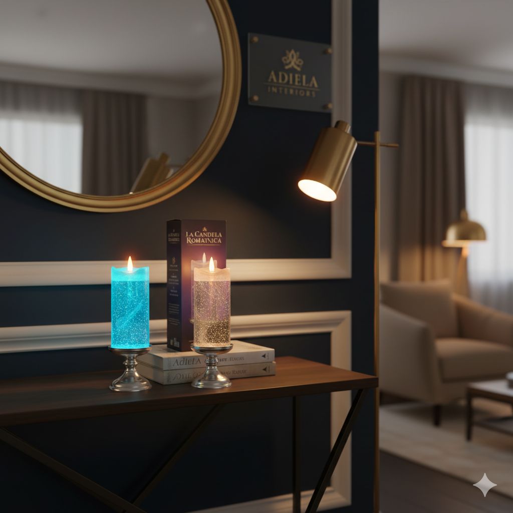 Candle Design LED Lamp image