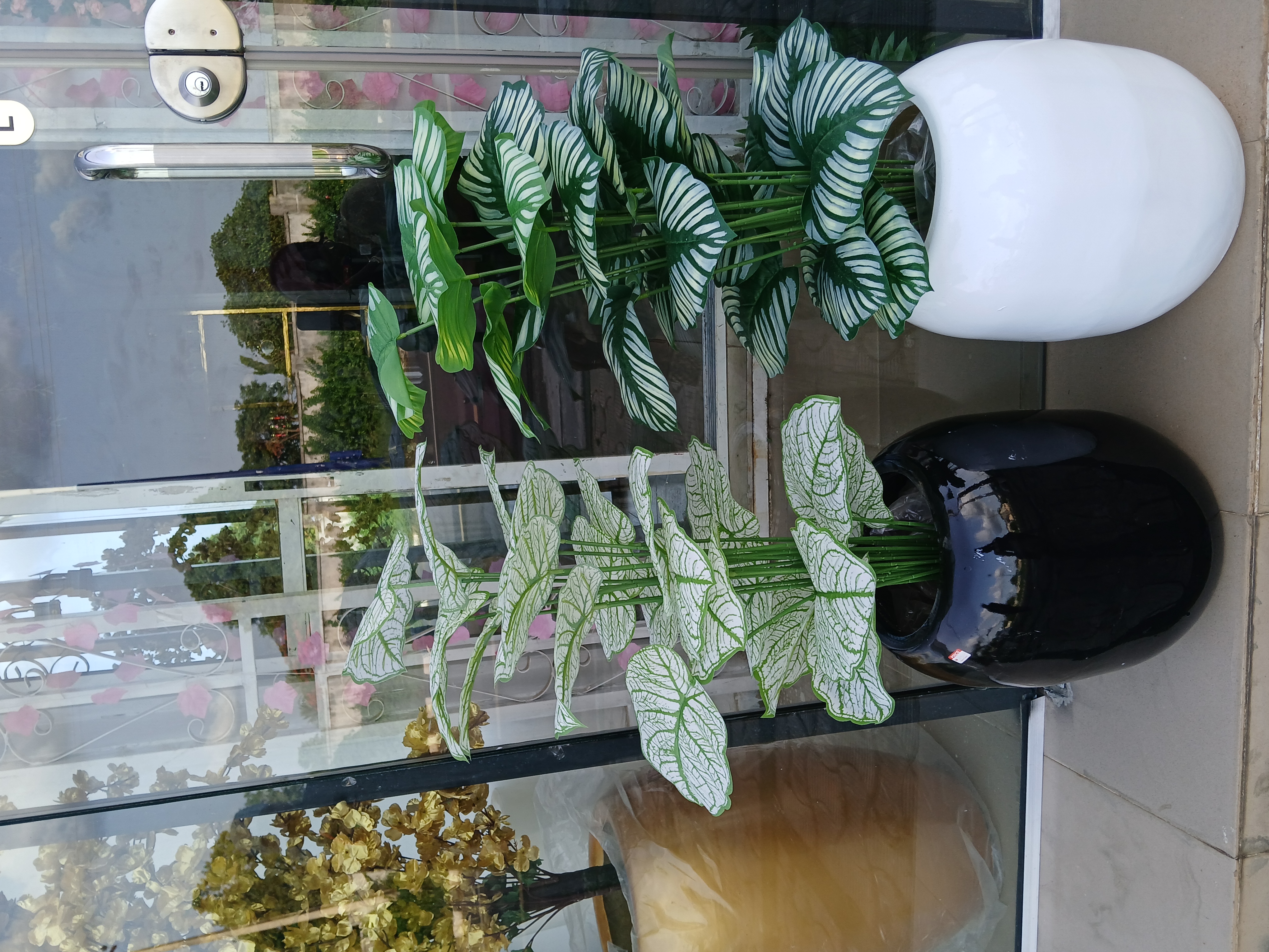 Bunch Tree In Fibre Vase Image