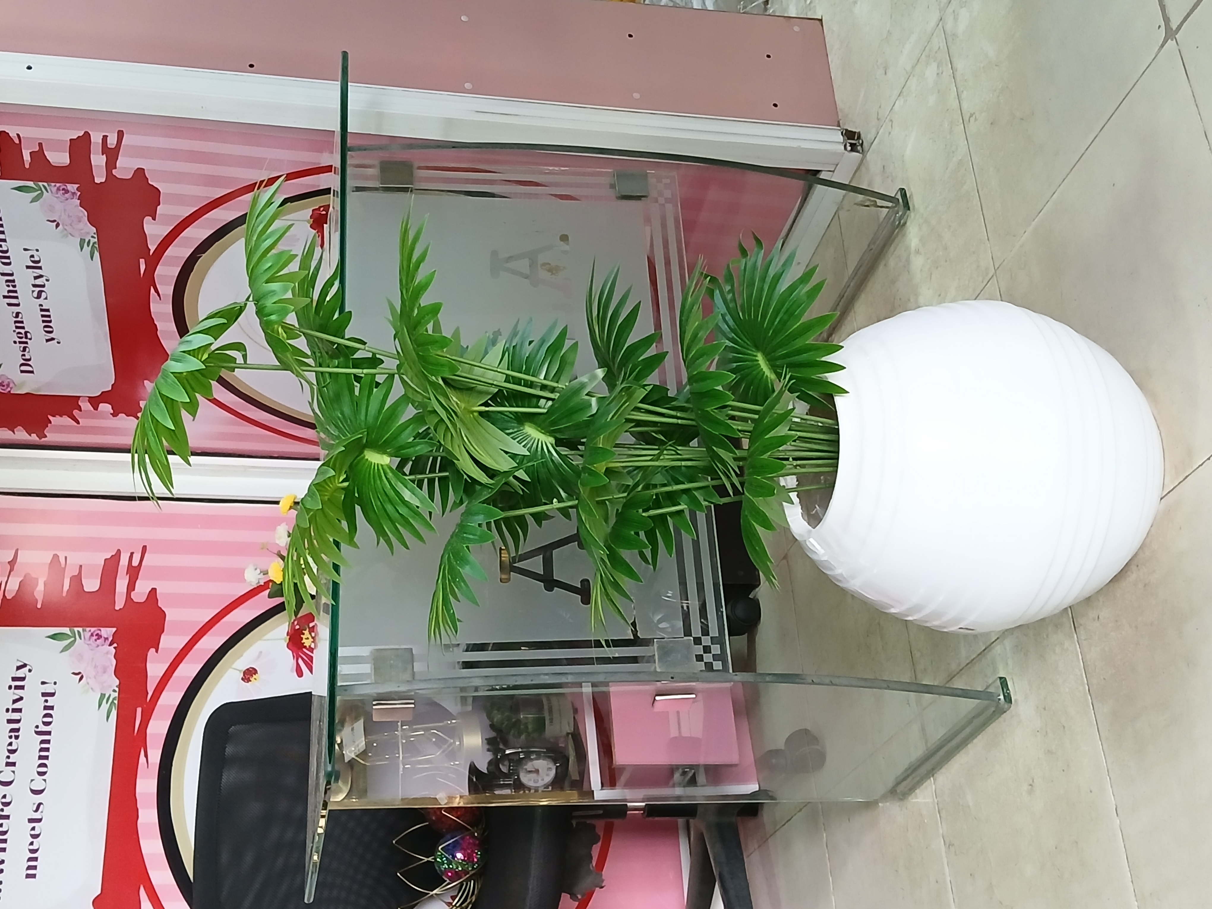 Bunch Tree In Fibre Planter Image