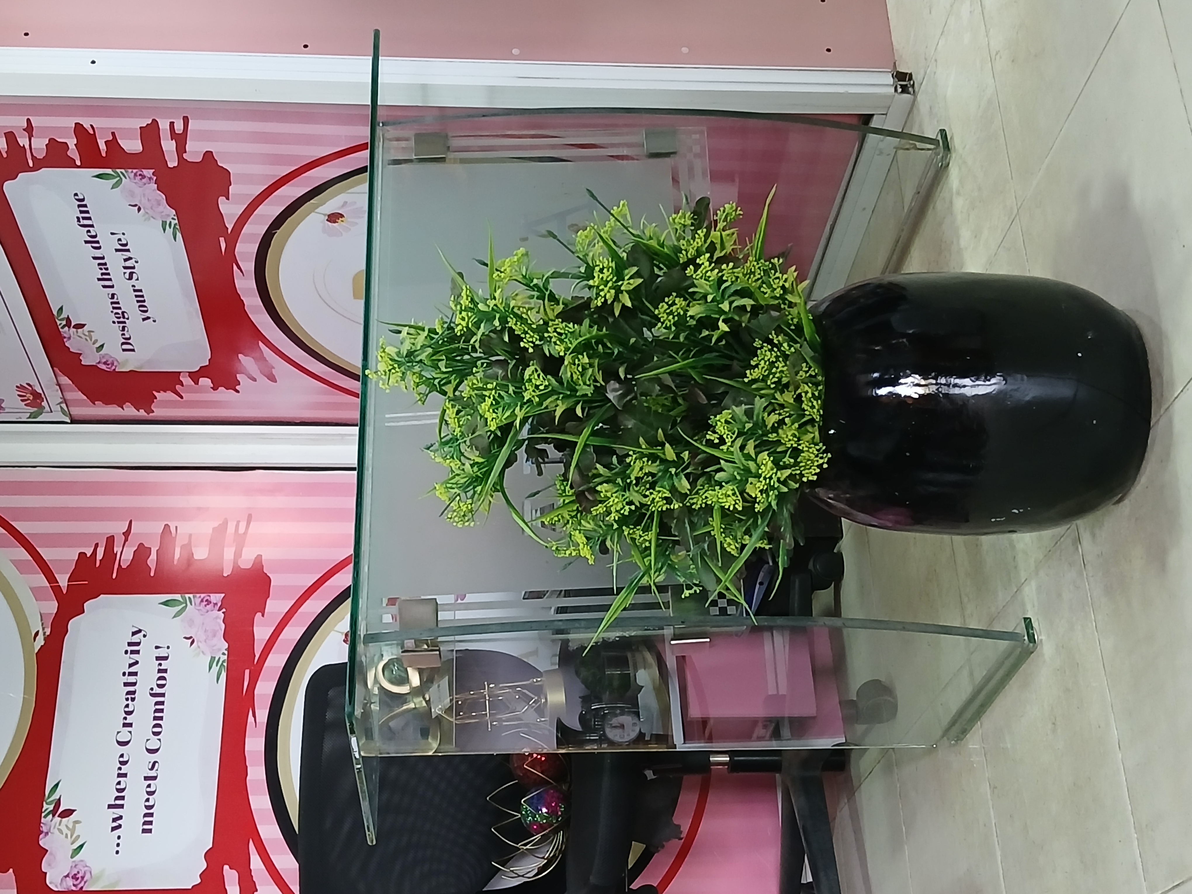 Bunch Tree In Fibre Planter Image
