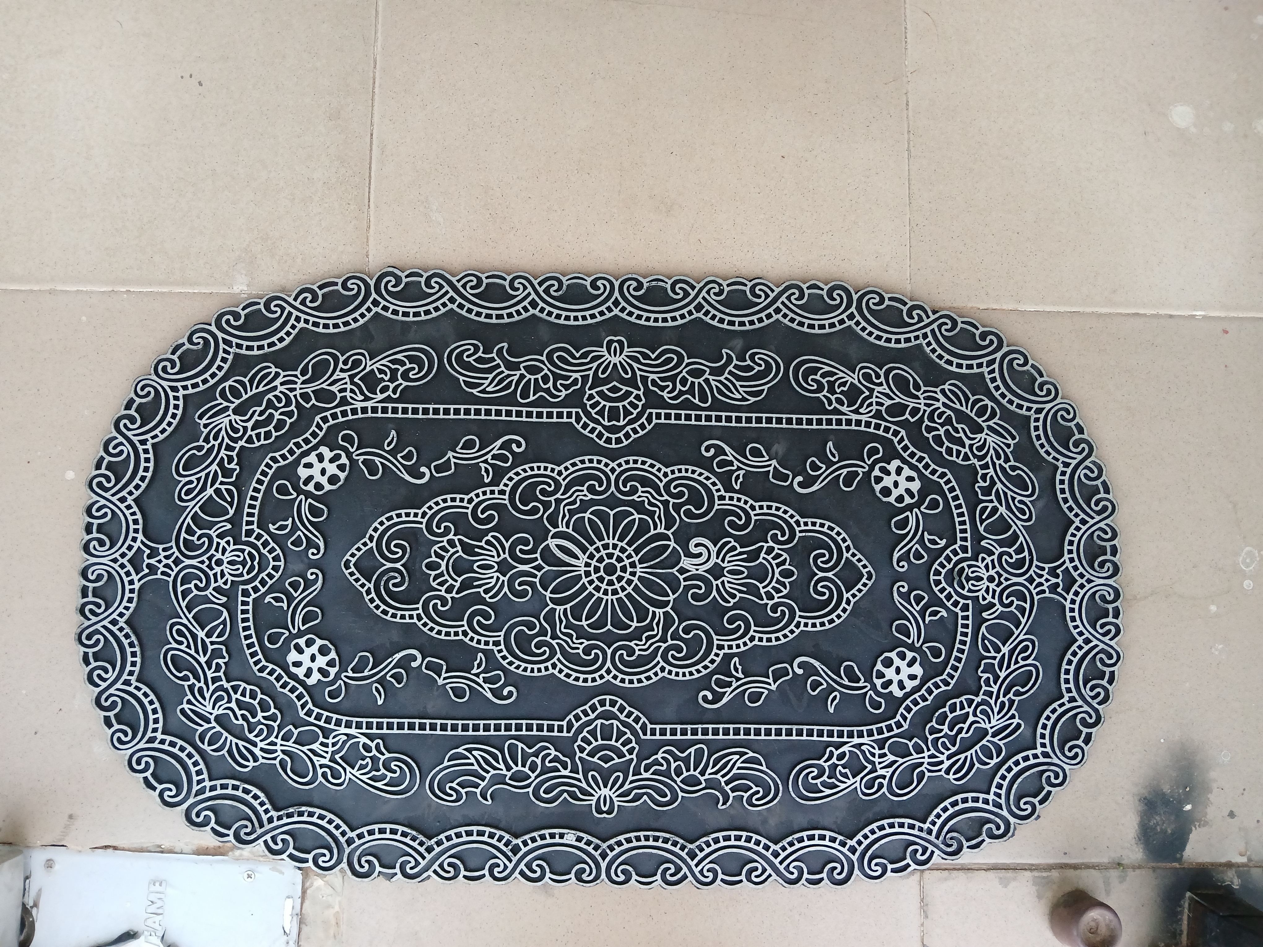 Vintage Design Door Mat Image