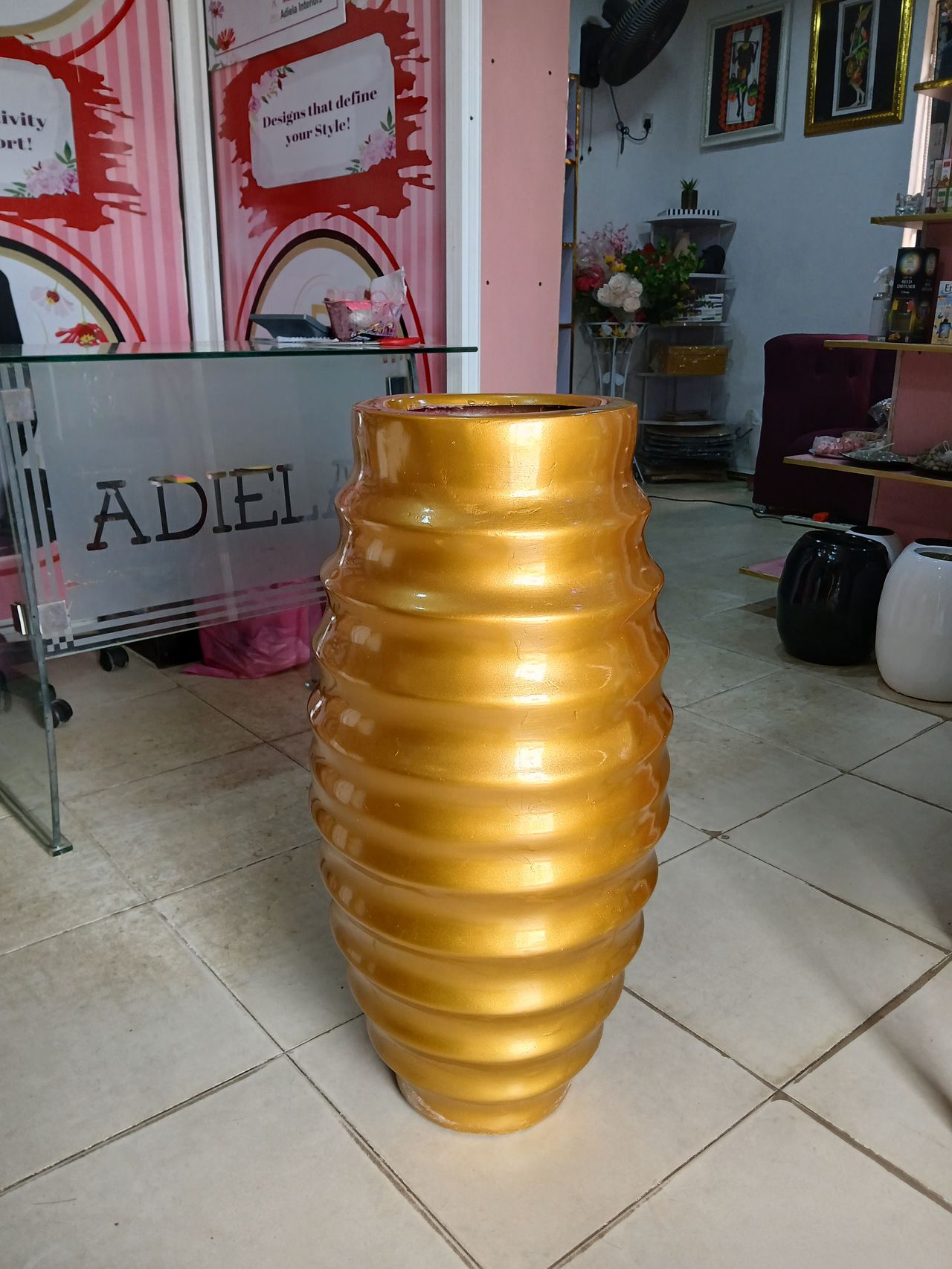 Honey Comb Fibre Planter Image