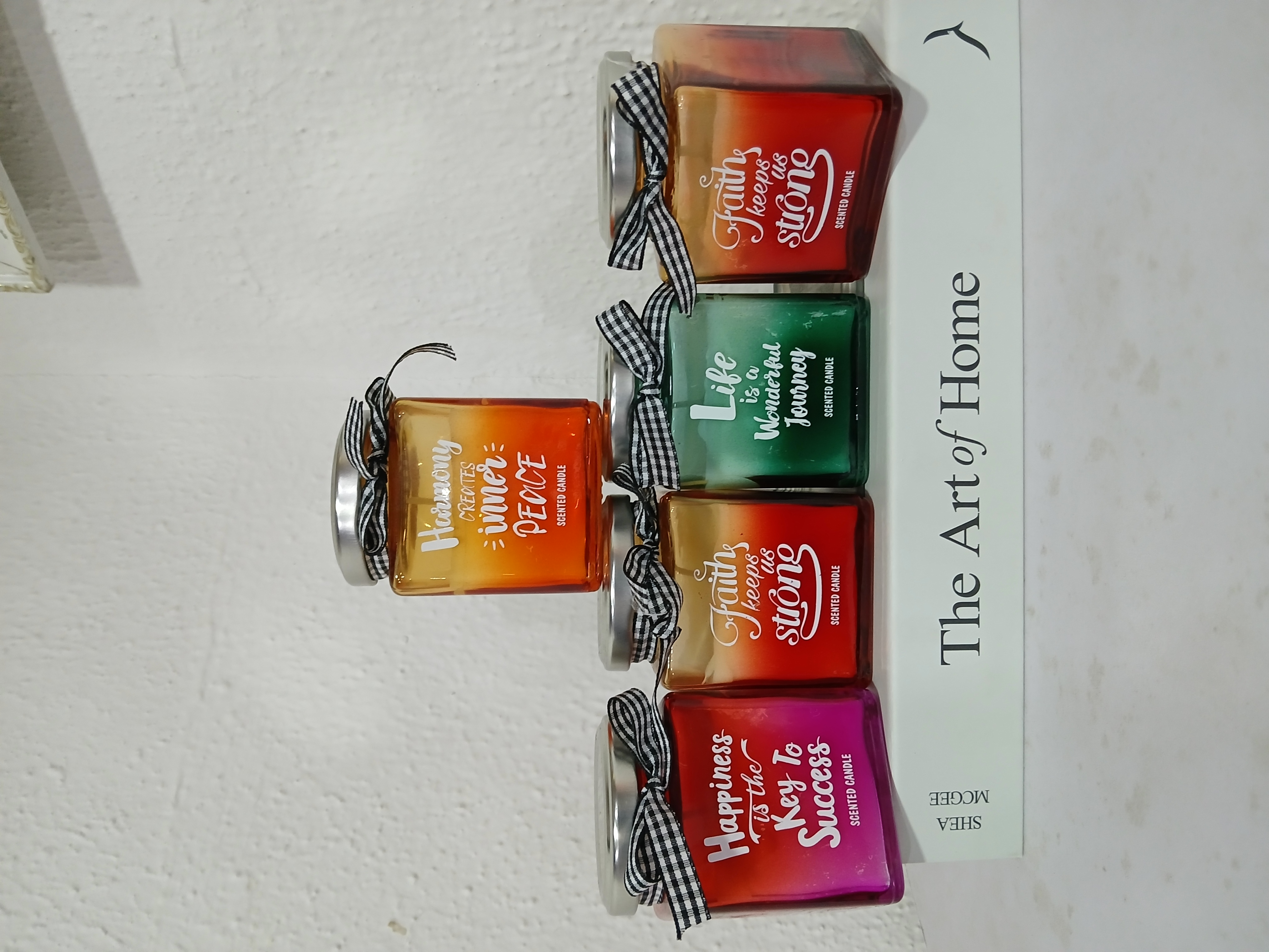 Scented candle In Glass Jar Image