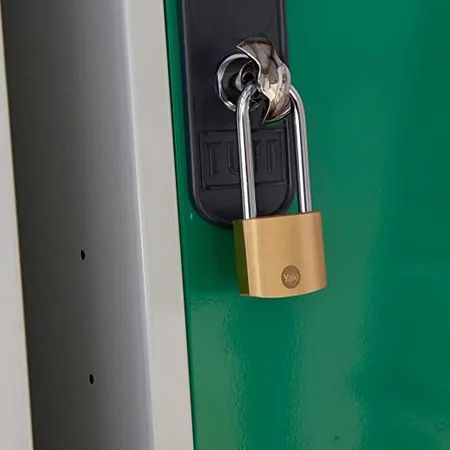 40mm Yale Essential Brass Padlock Long Shackle YE1/40 Image