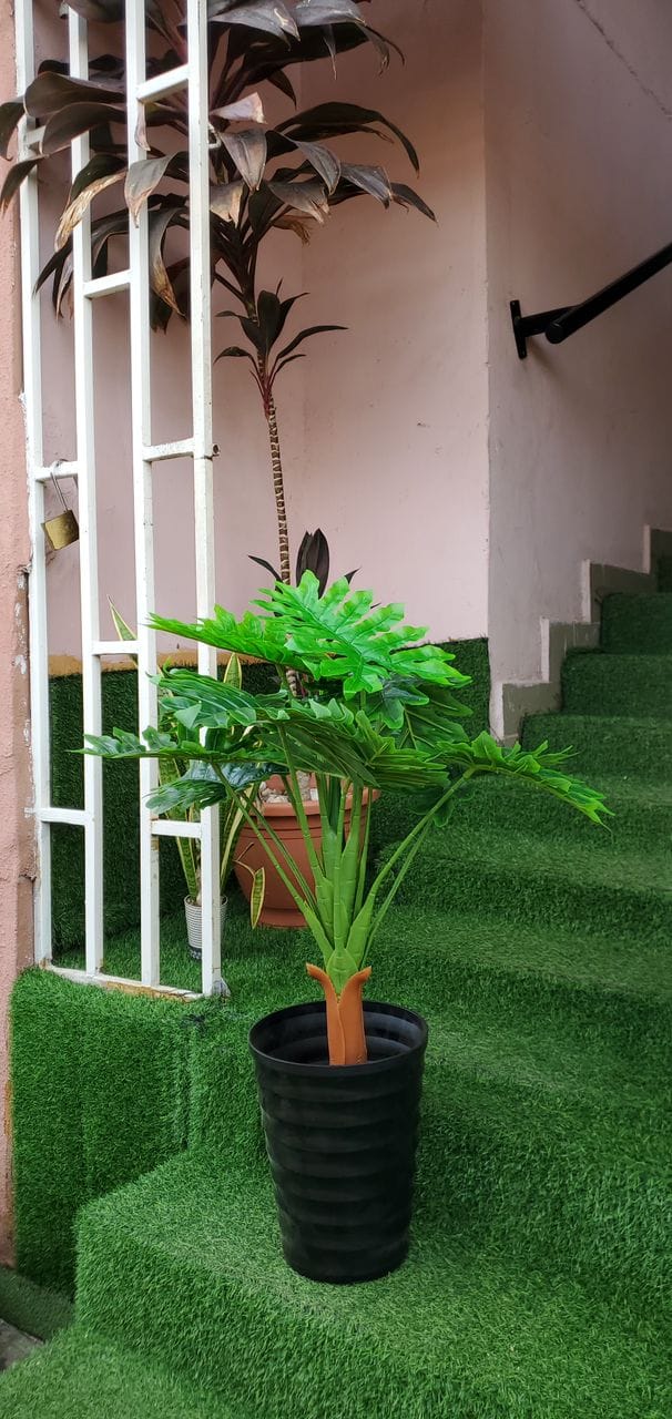 Artificial Tree In Plastic planter Image