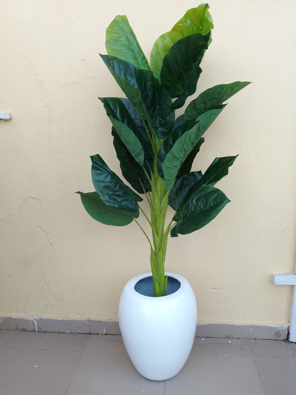 Artificial Tree In Fibre Planter Image