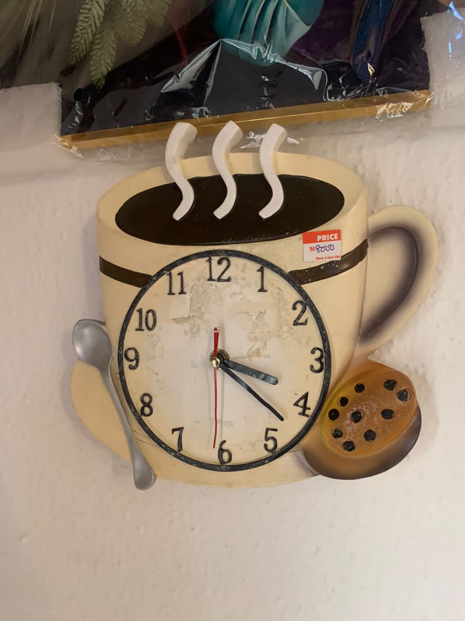 Ceramic Kitchen Clock Image