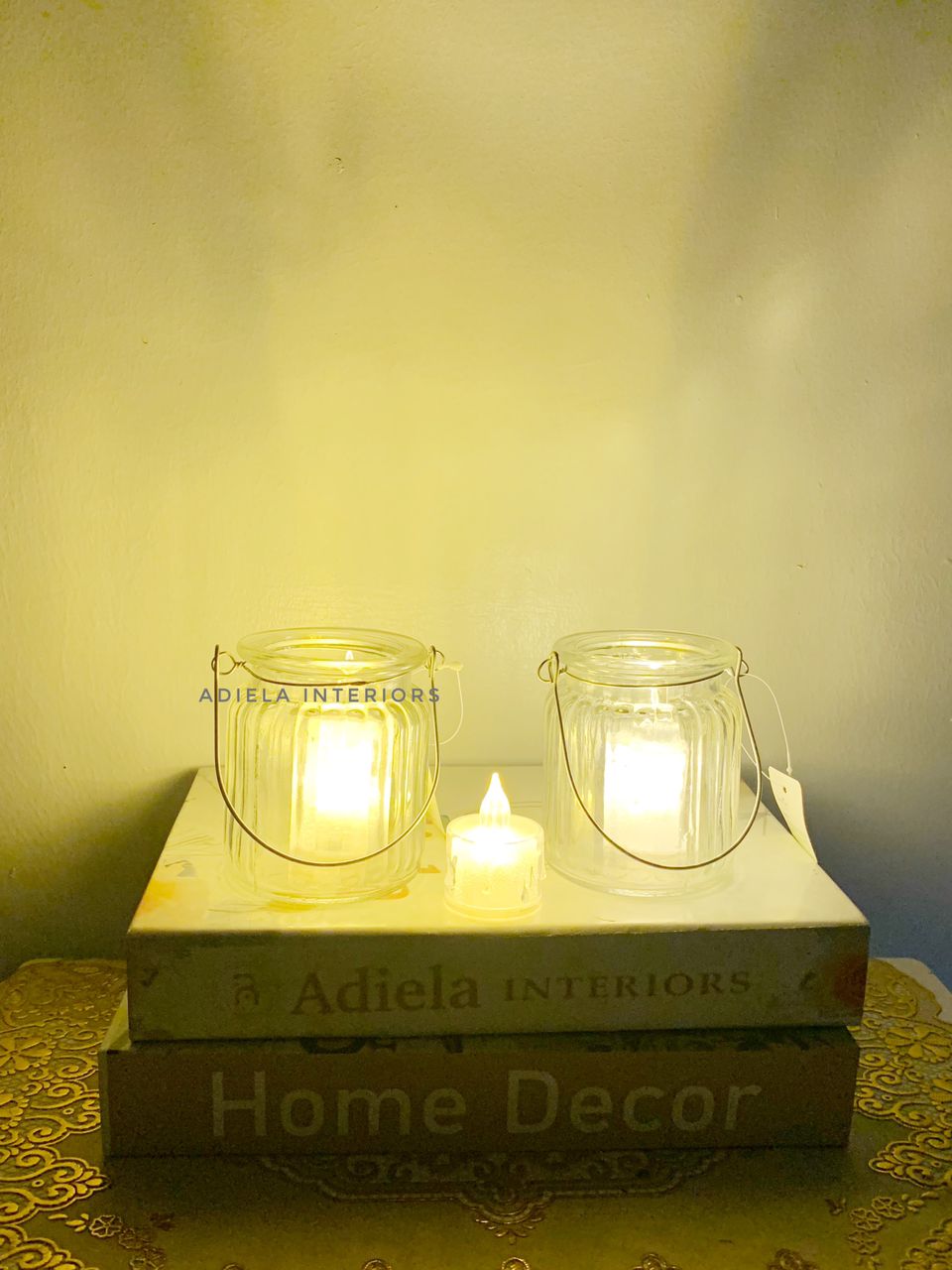 Lamp Holder With Led Candle Image