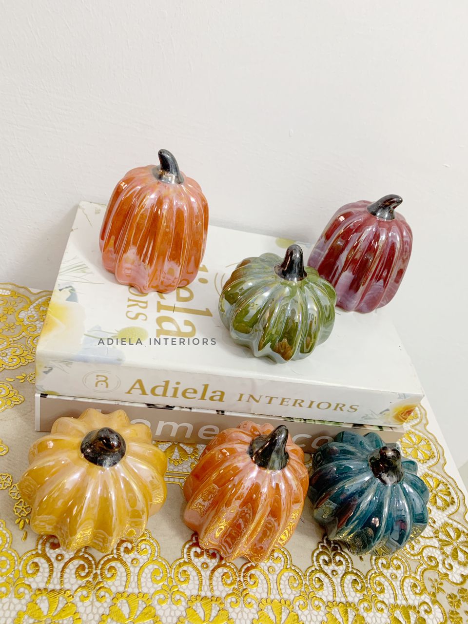Pumpkin Ceramic Decor Image