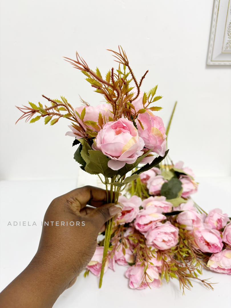 Peony Flower Bunch Image