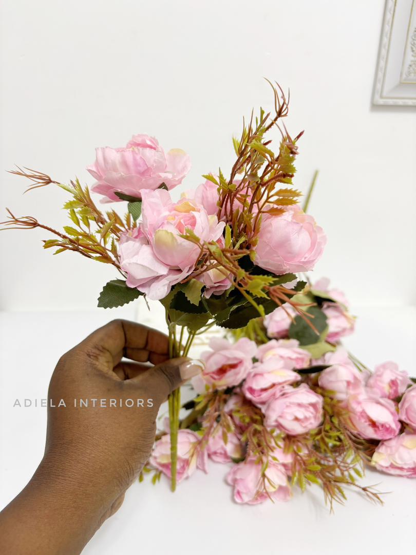 Peony Flower Bunch Image