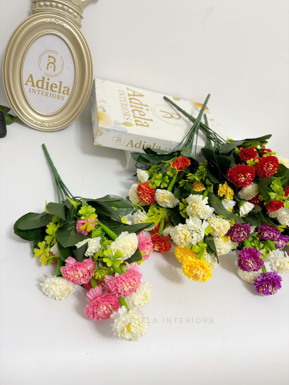 Peony Flower Bunch Design 4 Image