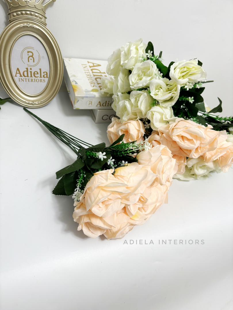 12 Head Rose Flower Image