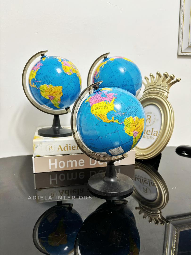 Plastic Globe Decor Image