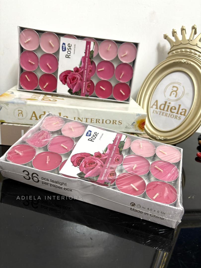 36pcs Tealight Scented Candles Image