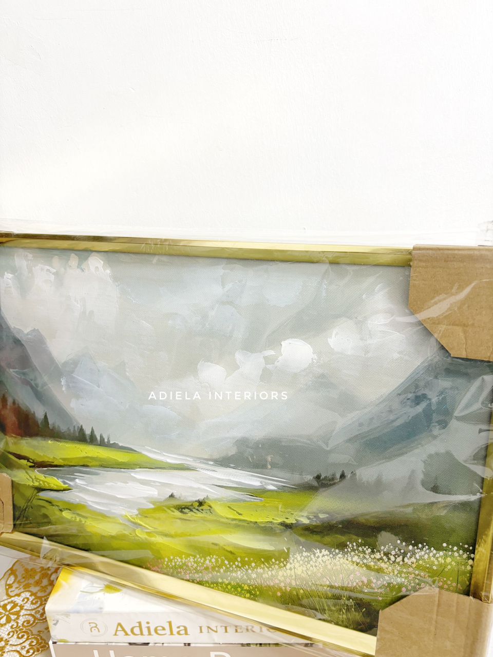 3D Painted Wall Frame Image