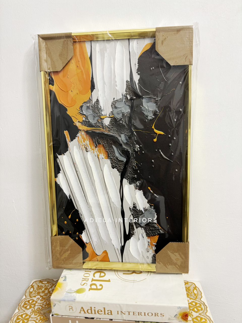 3D Painted Wall Frame Image