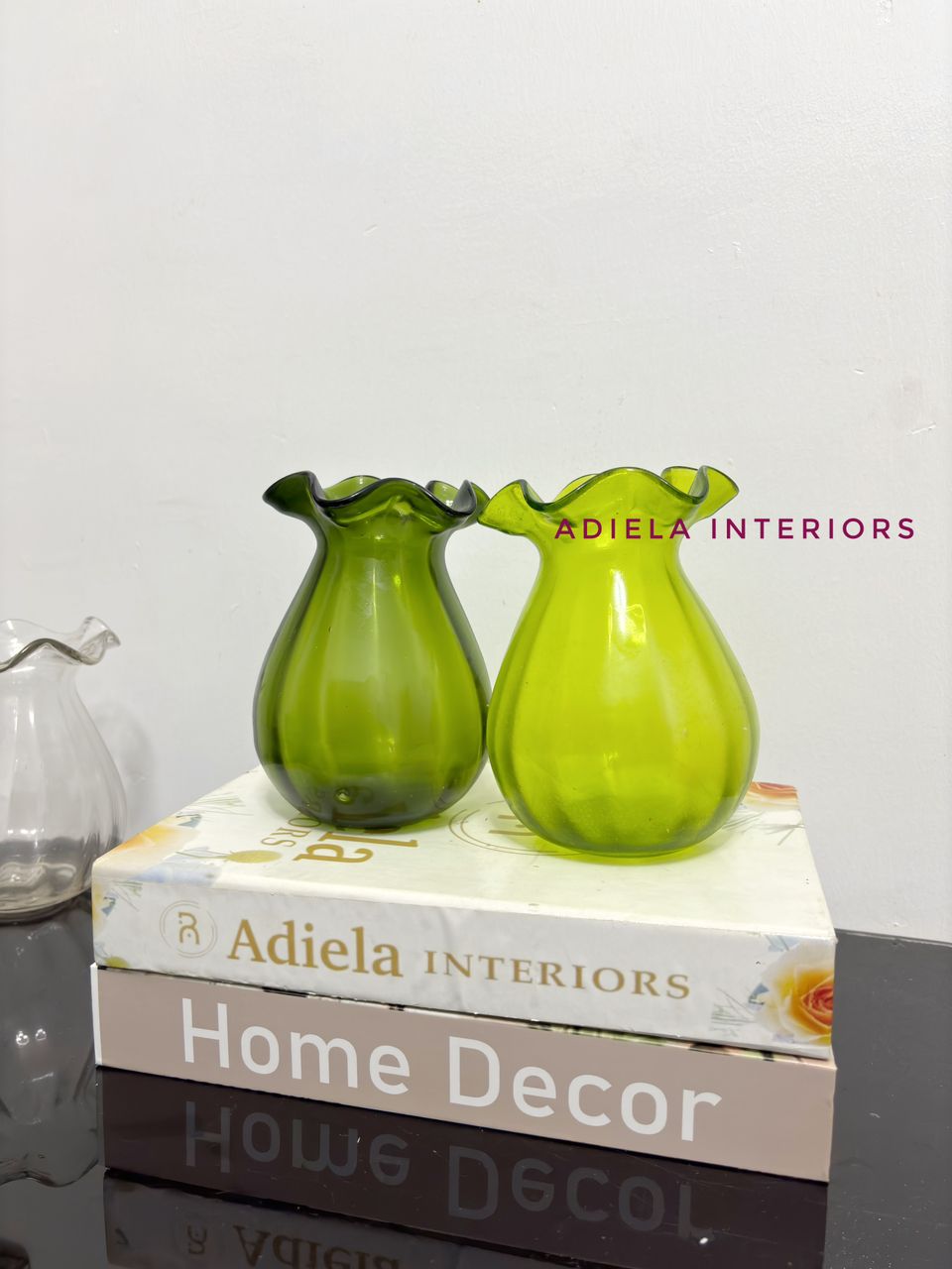 Decorative Glass Vase 6 Inches Image