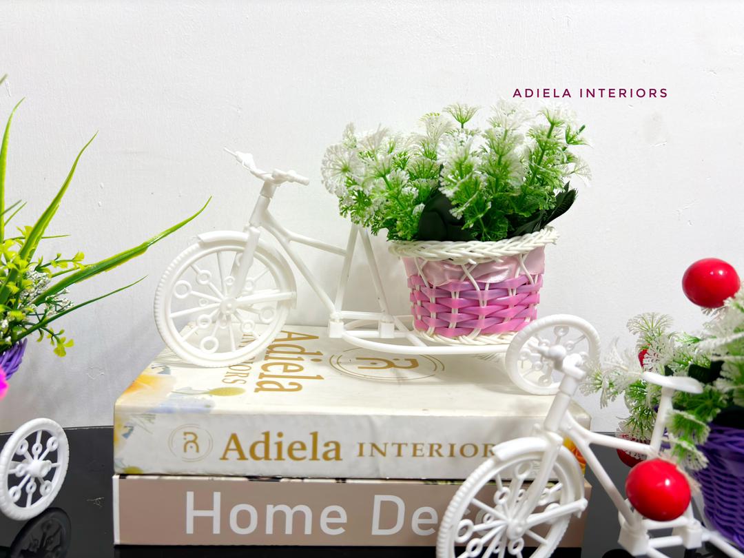 Potted Bicycle Decor Image