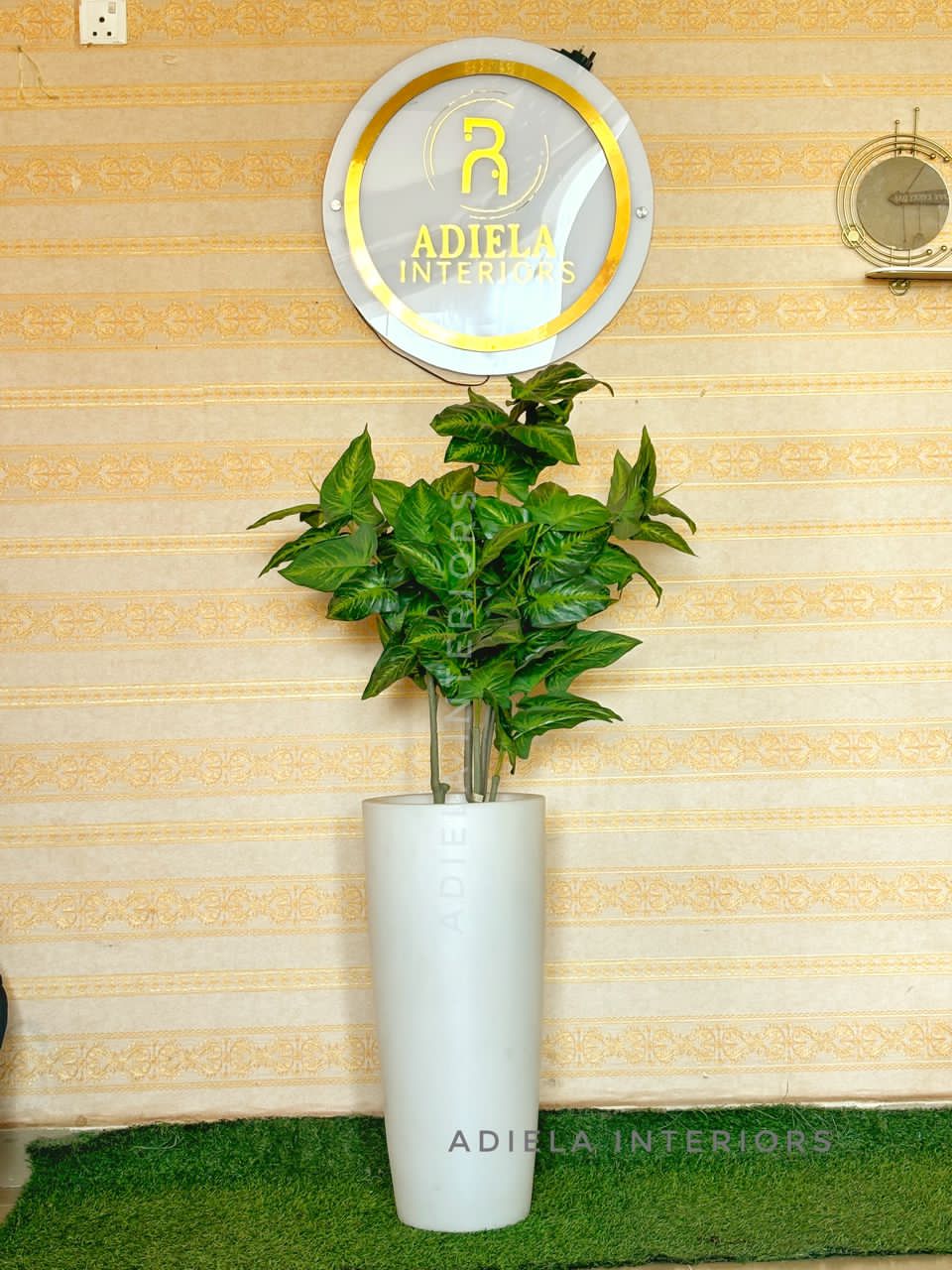 Artificial Tree In Plastic planter Image