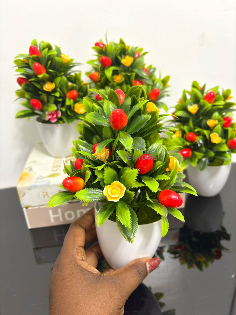Potted Flower Vase Image