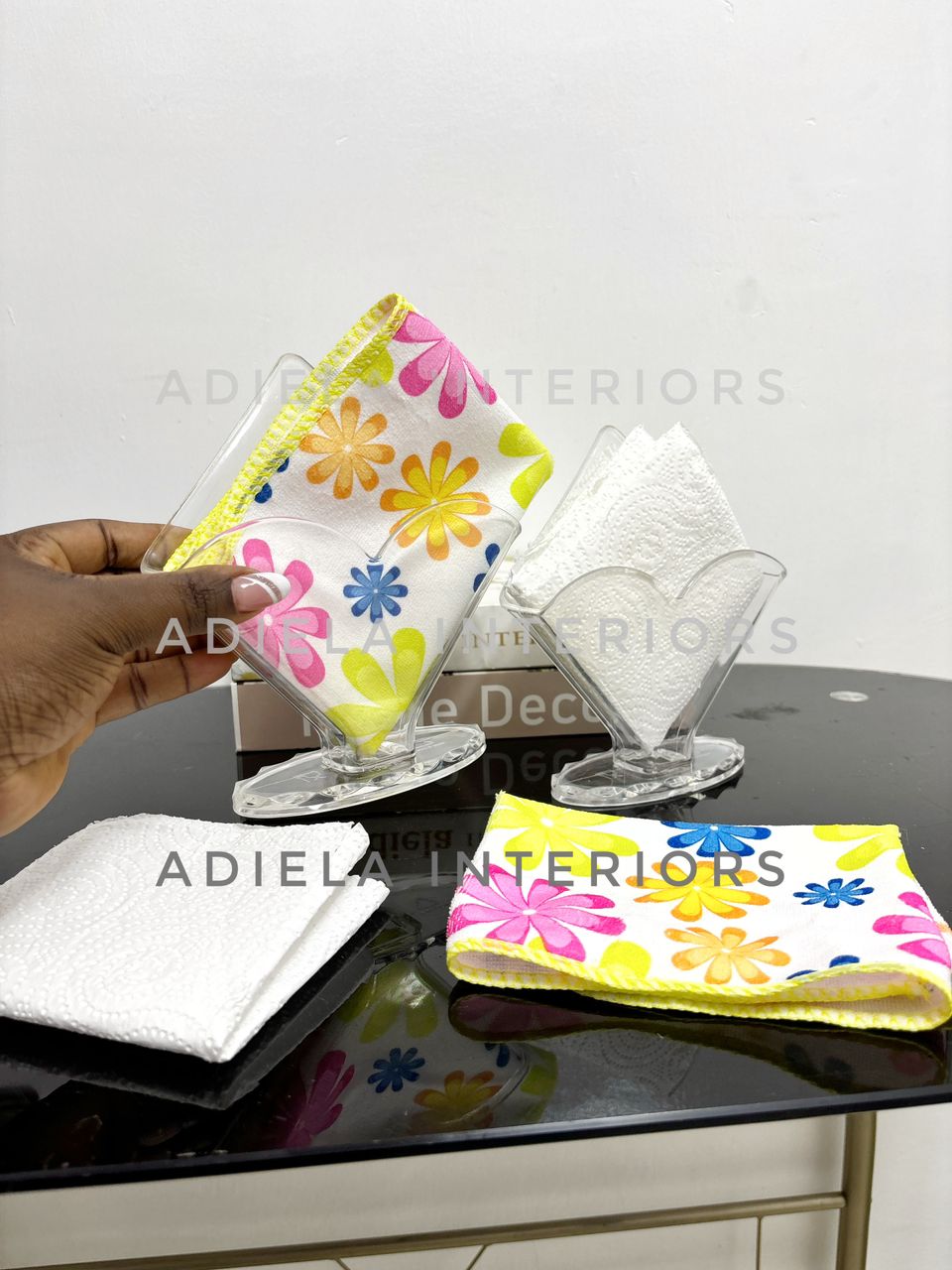 Acrylic Serviette Holder Image