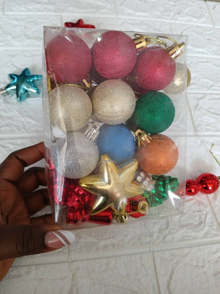 24pcs Mixed Ornaments Image