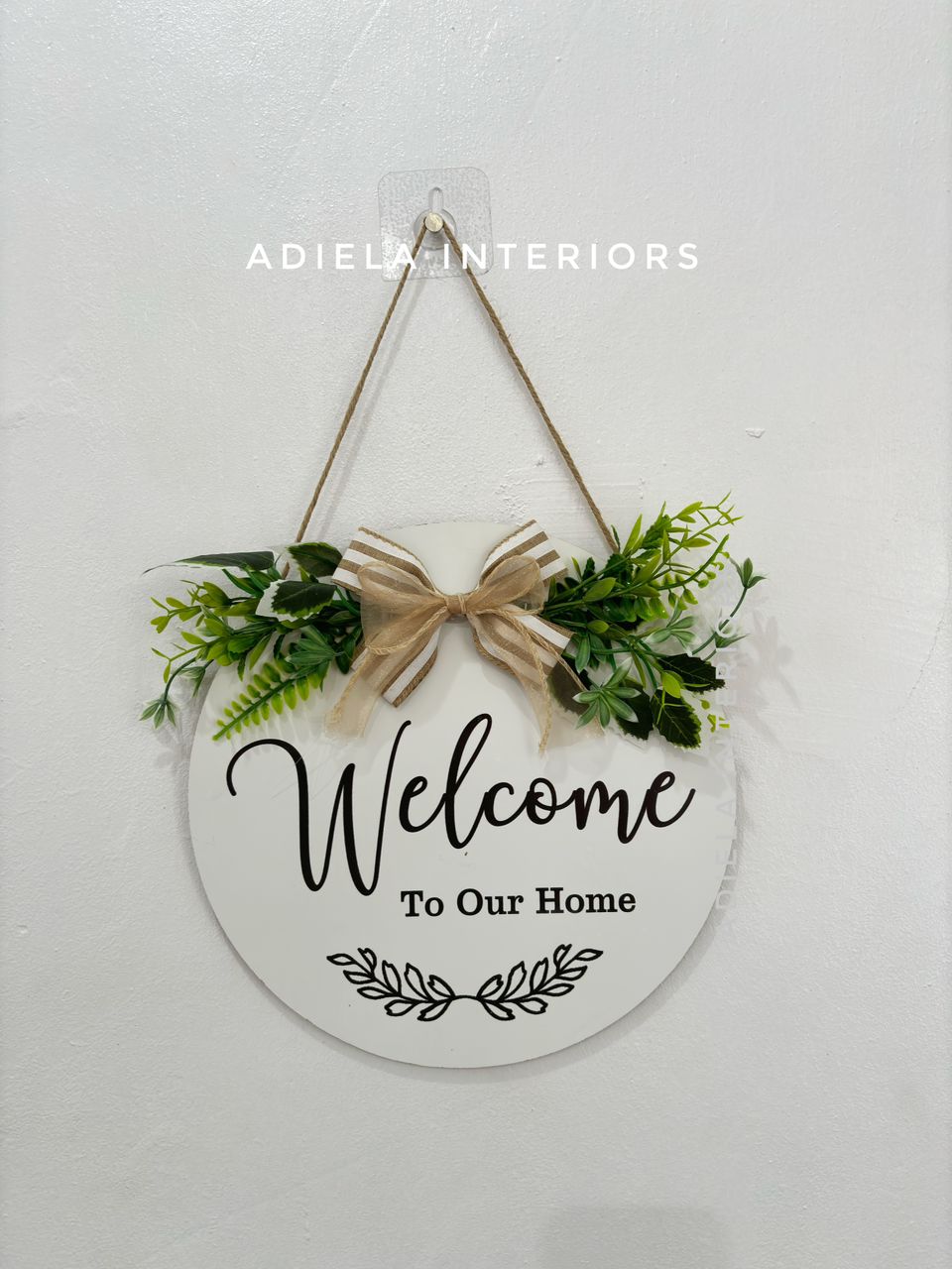 Wall Hanging Wooden Plaque Image
