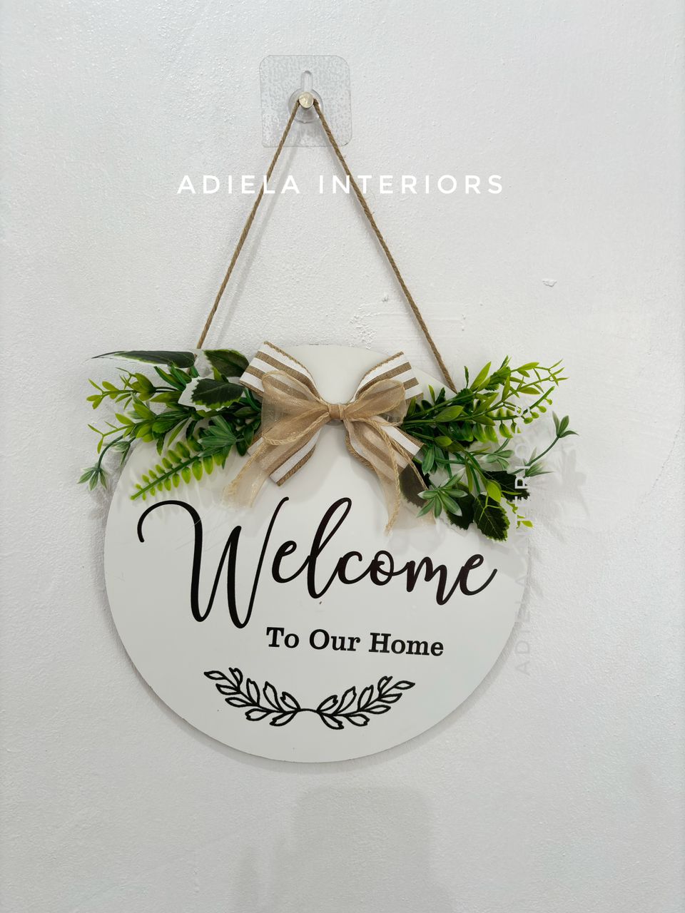 Wall Hanging Wooden Plaque Image