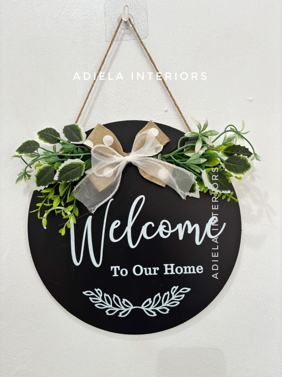 Wall Hanging Wooden Plaque Image