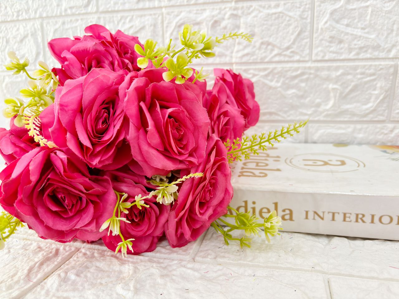 Artificial Rose Bunch Image