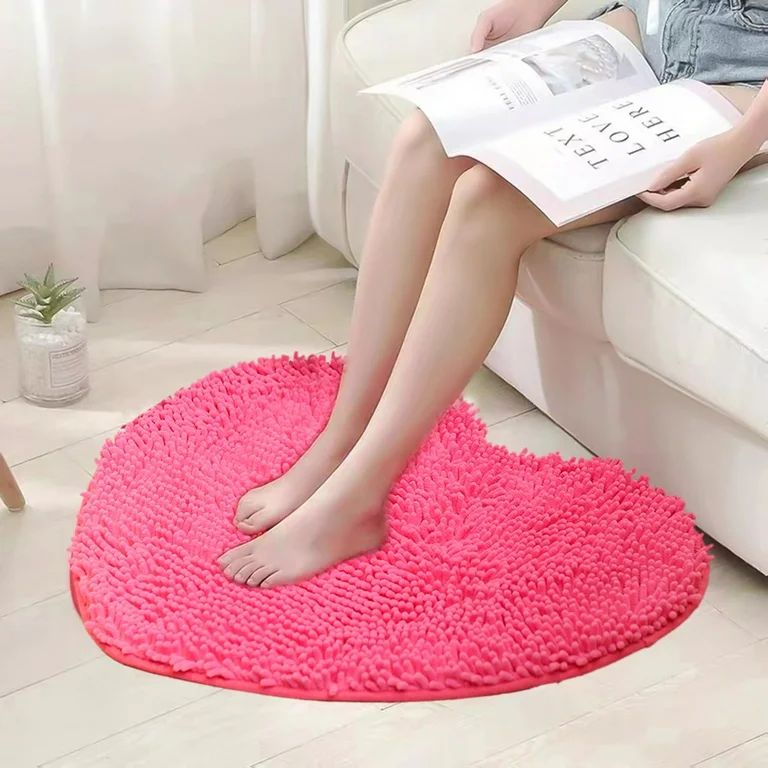 Love Shape Foot Mat Image