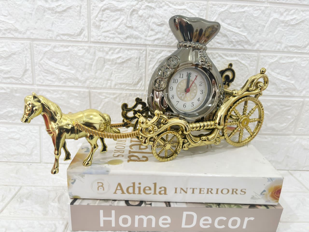 Horse Carriage Alarm Clock Image