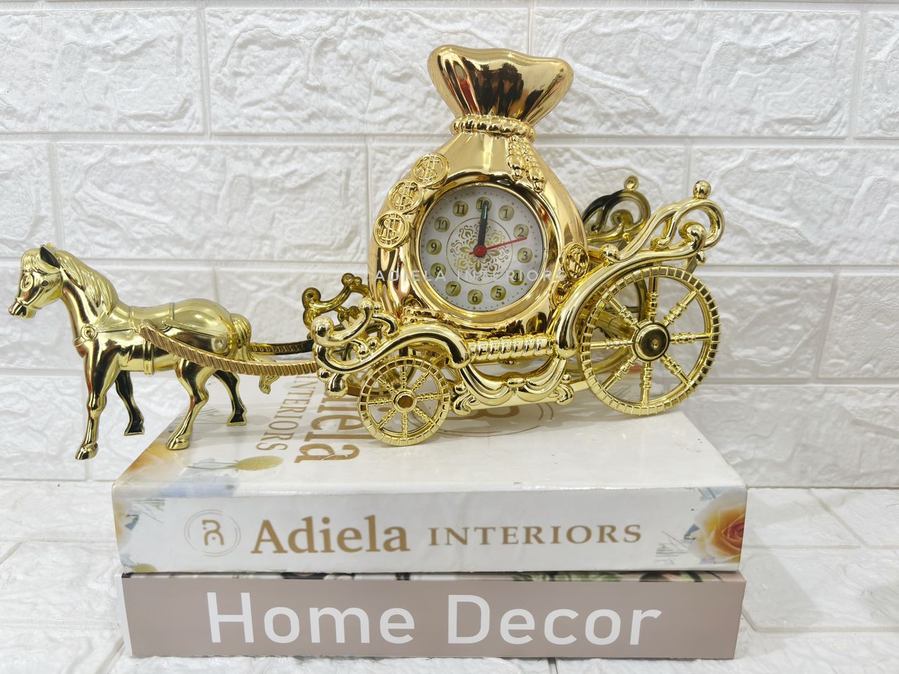 Horse Carriage Alarm Clock Image