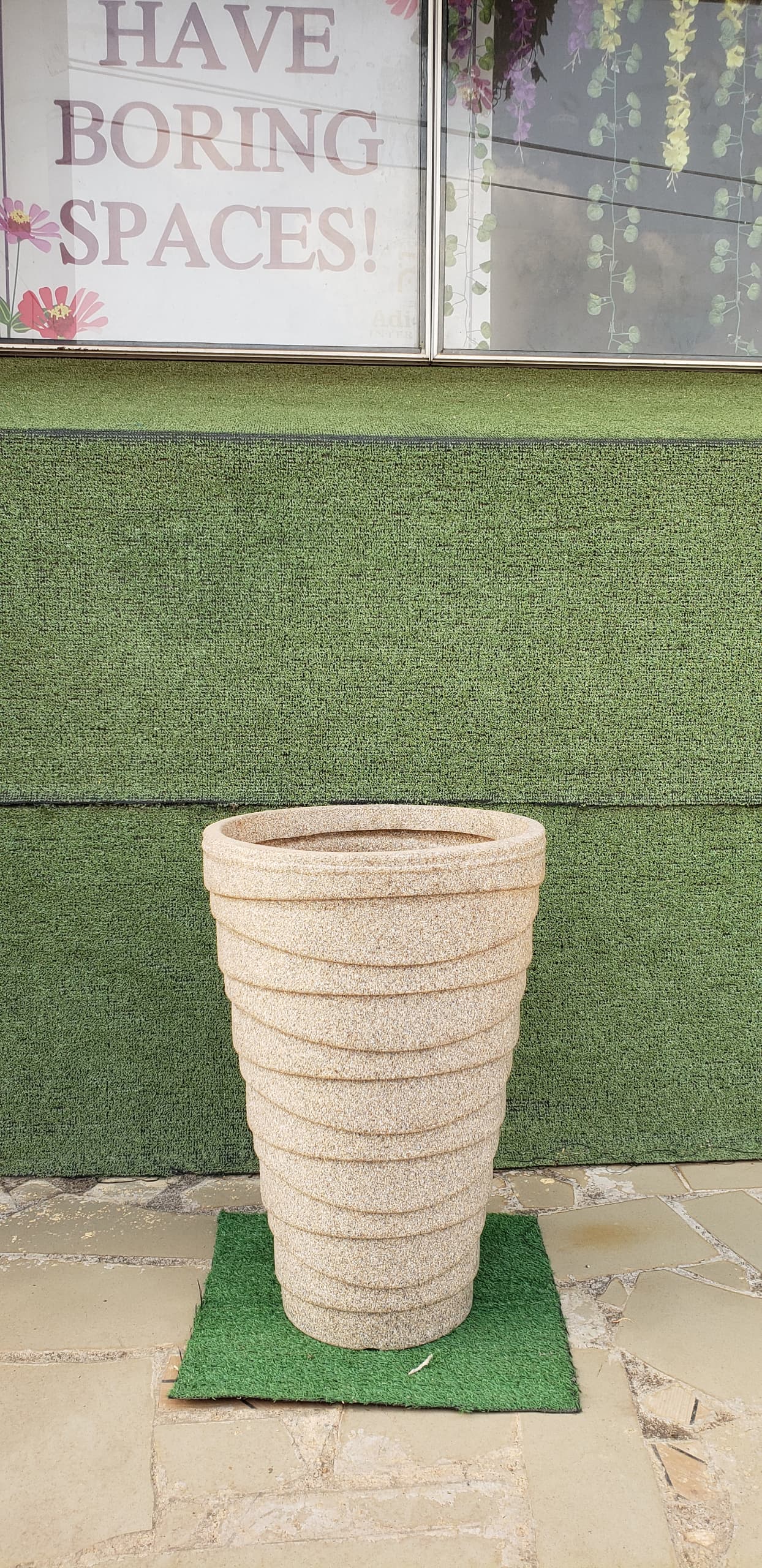 Plastic Planter (Concrete Look) Image