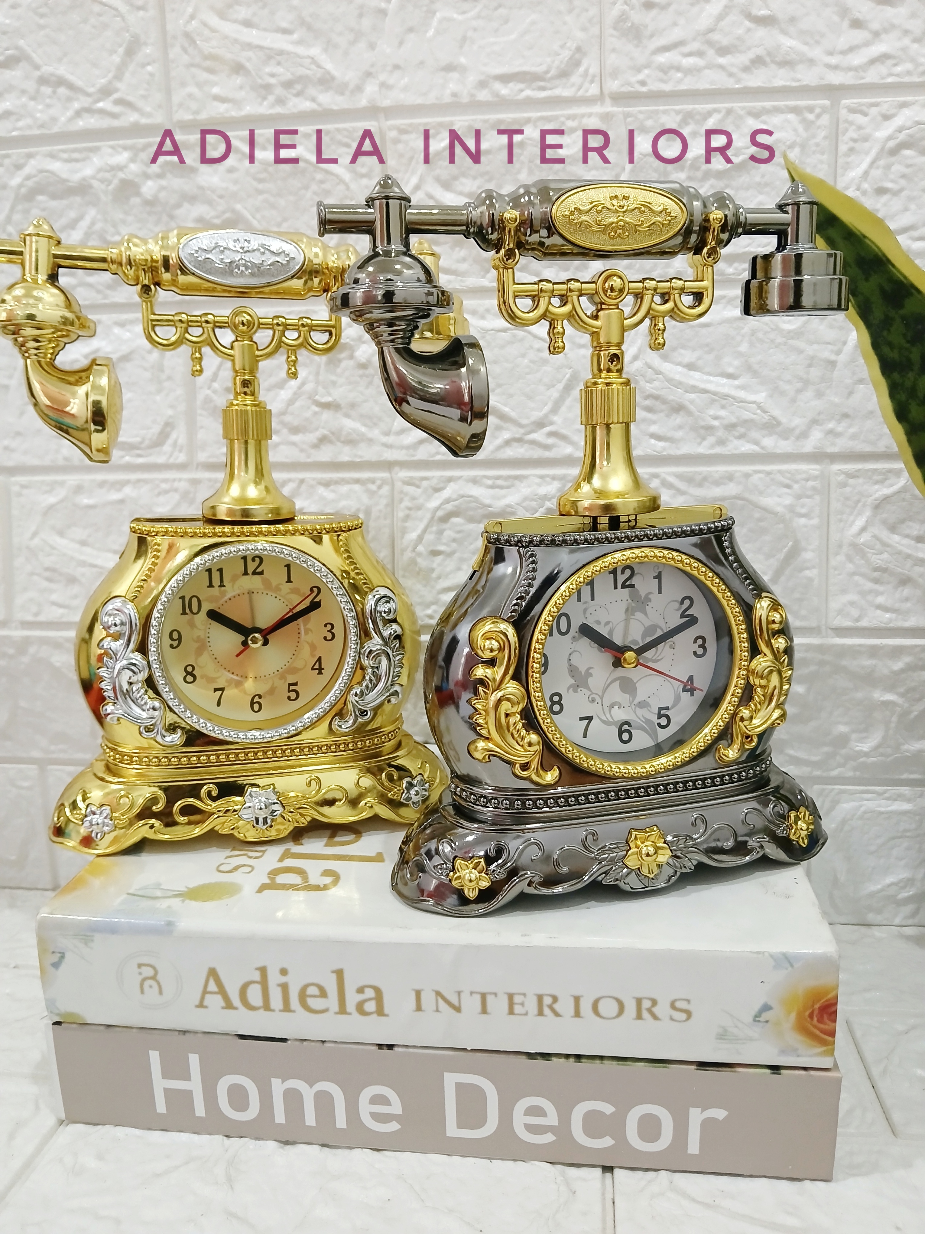 Telephone Clock/ Decor Image