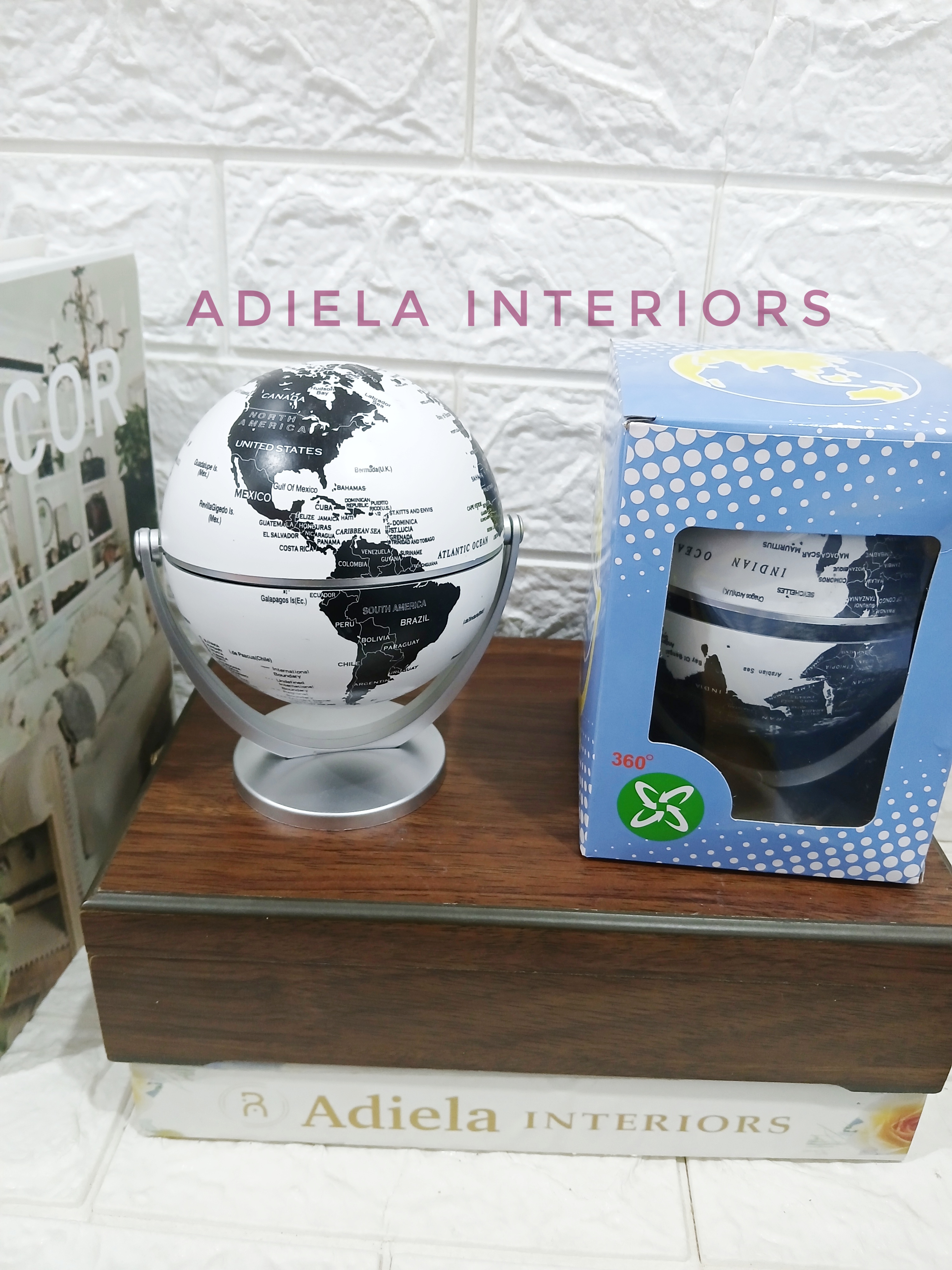 World Globe Decor - Small Size Image