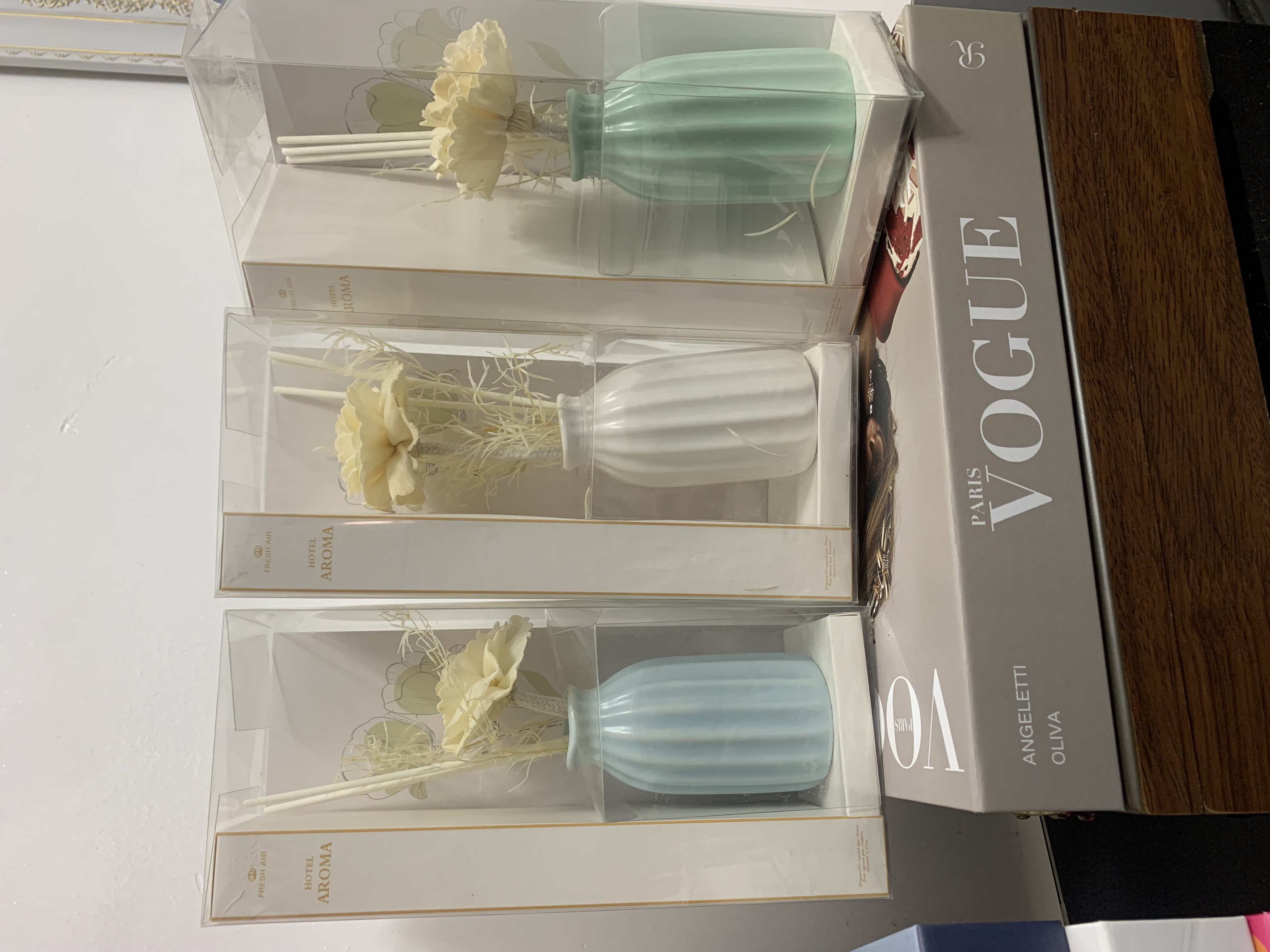 Reed Diffusers- Pleated vase design Image