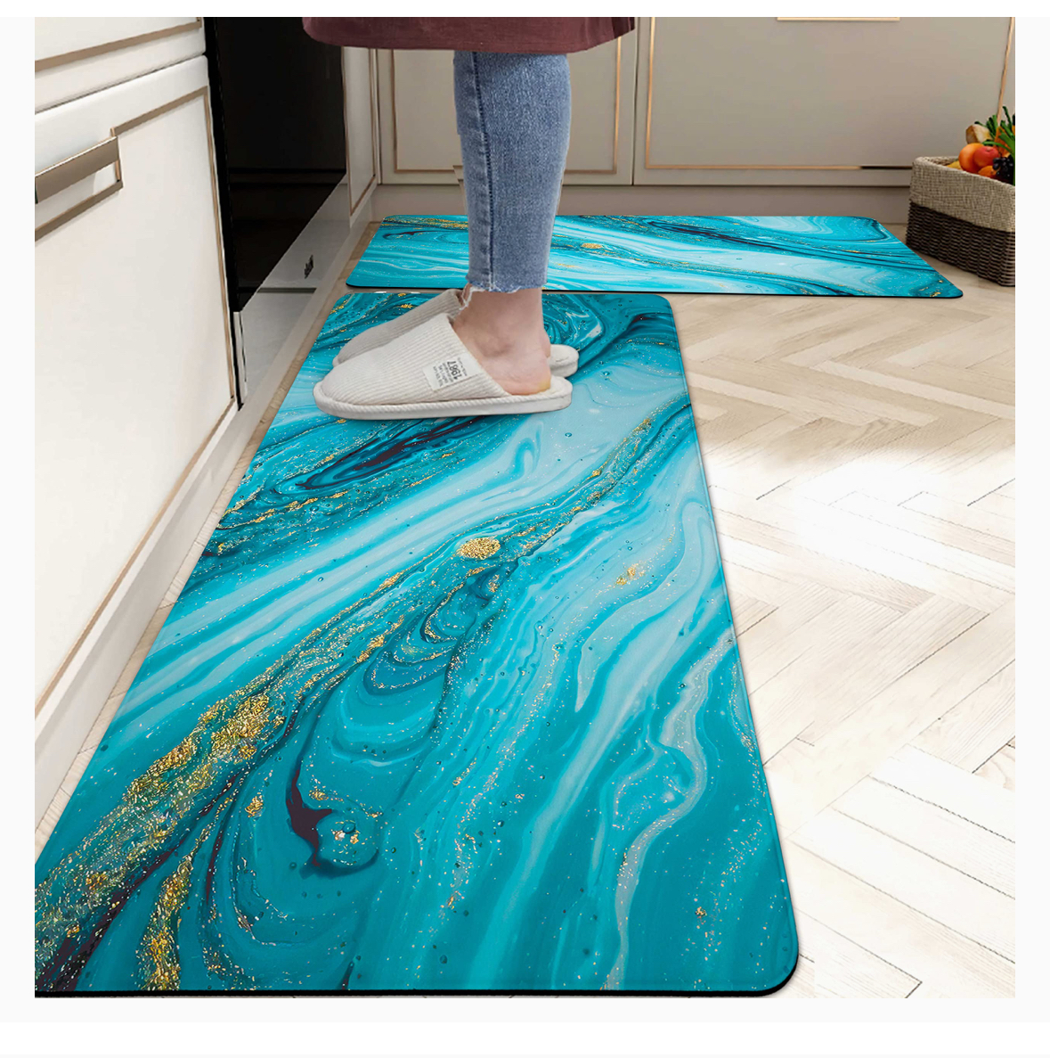 2 In 1 Kitchen Runner Mat Image